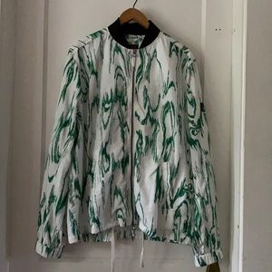 Punk Royal Light Jacket M Green Wood Grain Pattern